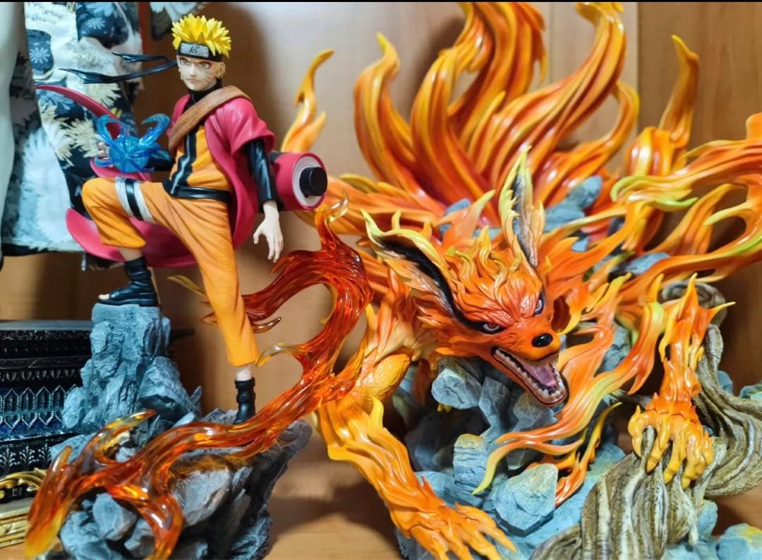 ナルト 高配版 九尾  仙人モード ナルトNARUTO フィギュアガレージキット