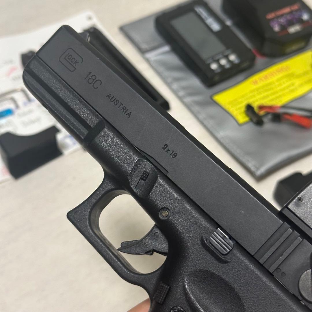 【Rin】東京マルイ 電動ハンドガン G18C 100連マガジン リポ化