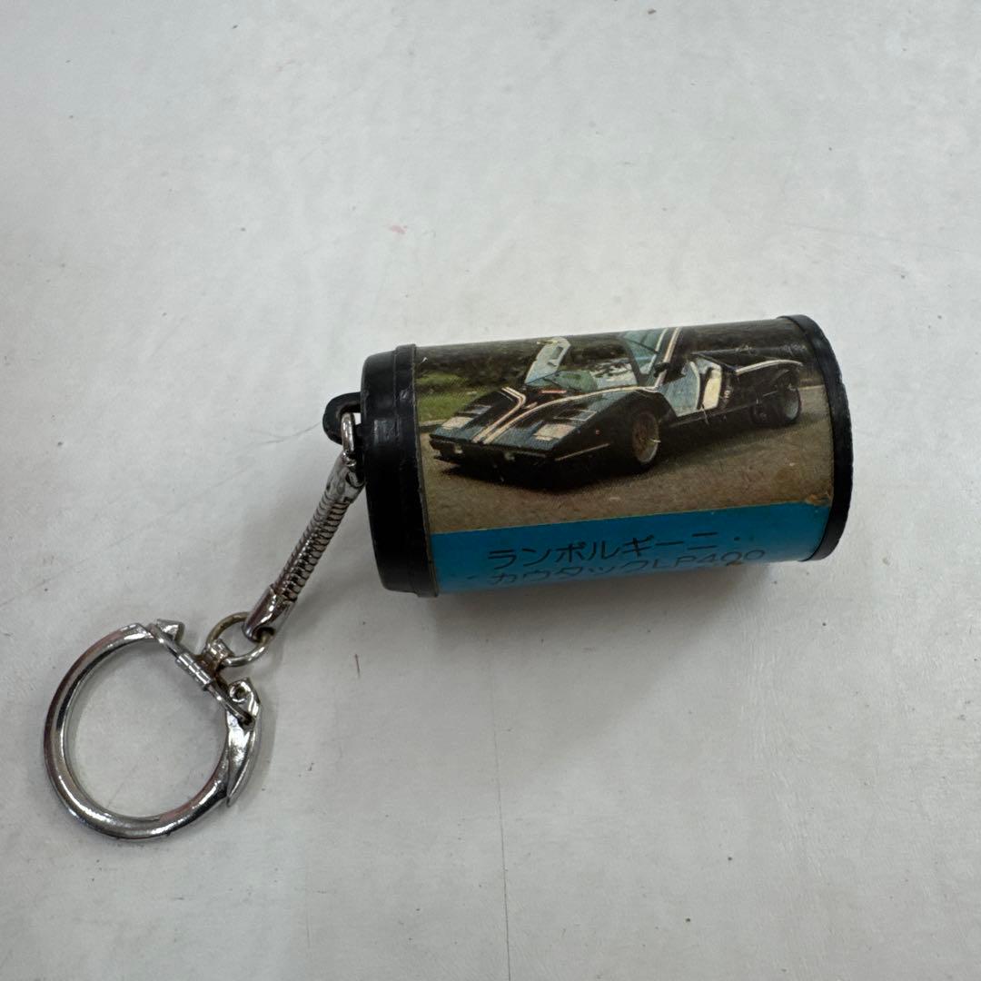 昭和レトロ　カウンタック　ケース　ルーレット　キーホルダー