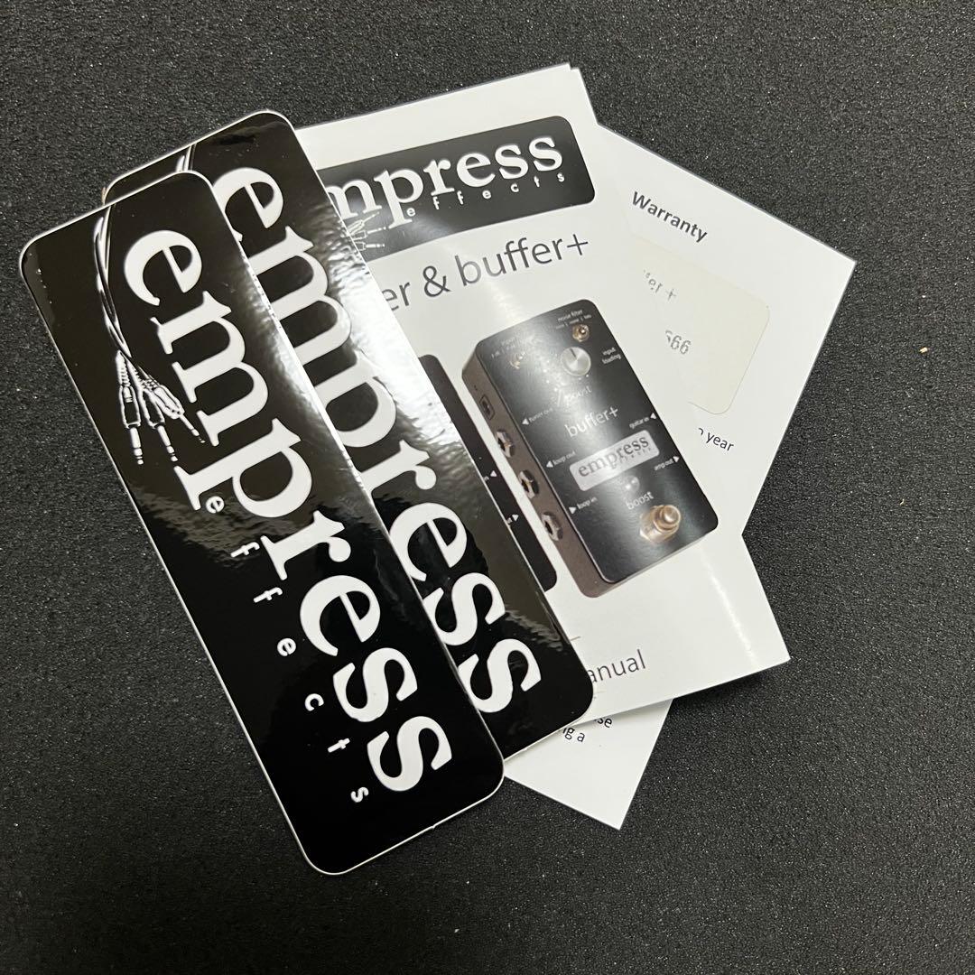 ギター empress effects buffer+
