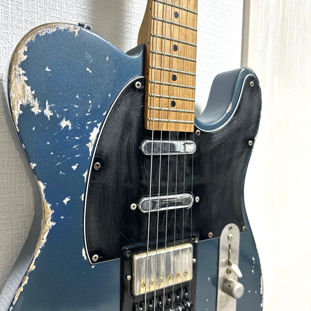 エレキギター　レリック加工