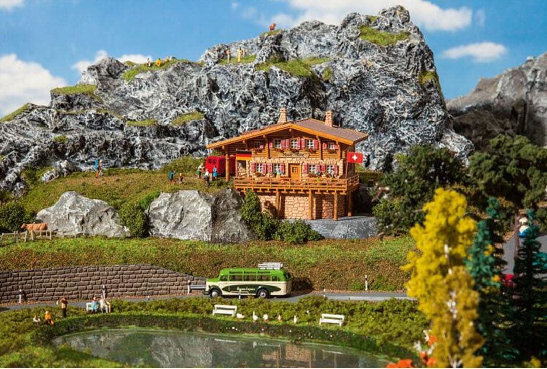 アルプスの山小屋(FallerNゲージ232356)