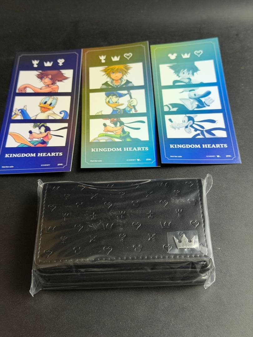 キングダムハーツ　ロフト　名刺入れケース　ブラック　新品未開封品　最終値下げ
