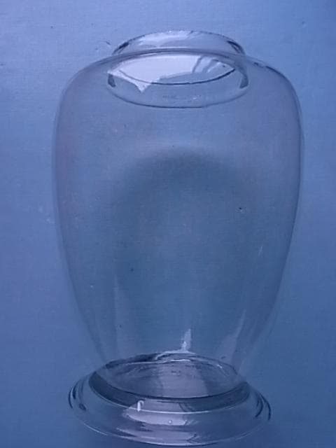 和ガラス　ナツメ型　地球瓶　ガラス瓶　駄菓子屋　菓子瓶　戦前　大正　昭和レトロ