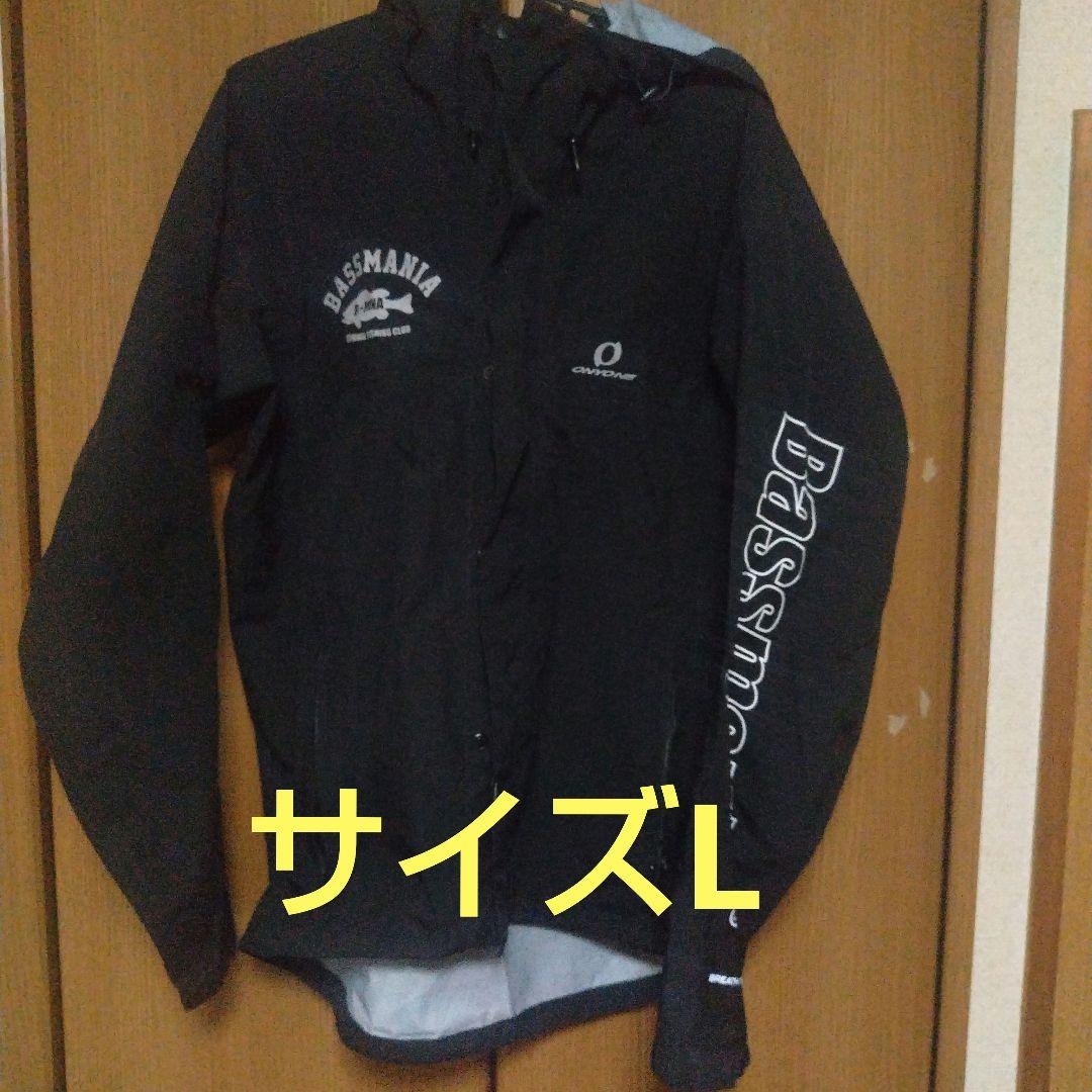 バスマニアBASSMANIA レインジャケット　レインパンツセット上下共Lサイズ
