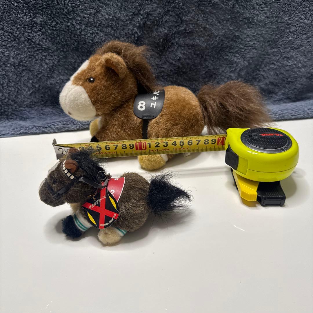 アバンティーぬいぐるみ、競馬90年代活躍競走馬9頭まとめて、プラス2頭