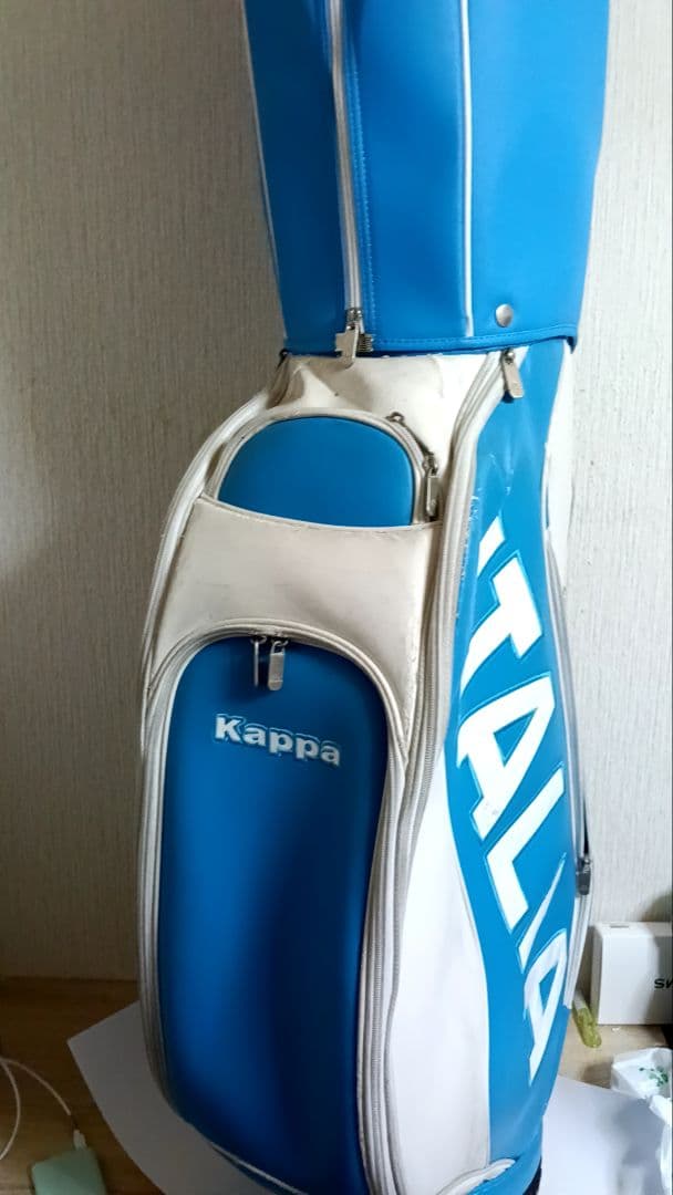 Kappa ゴルフバッグ ITALIA 青/白