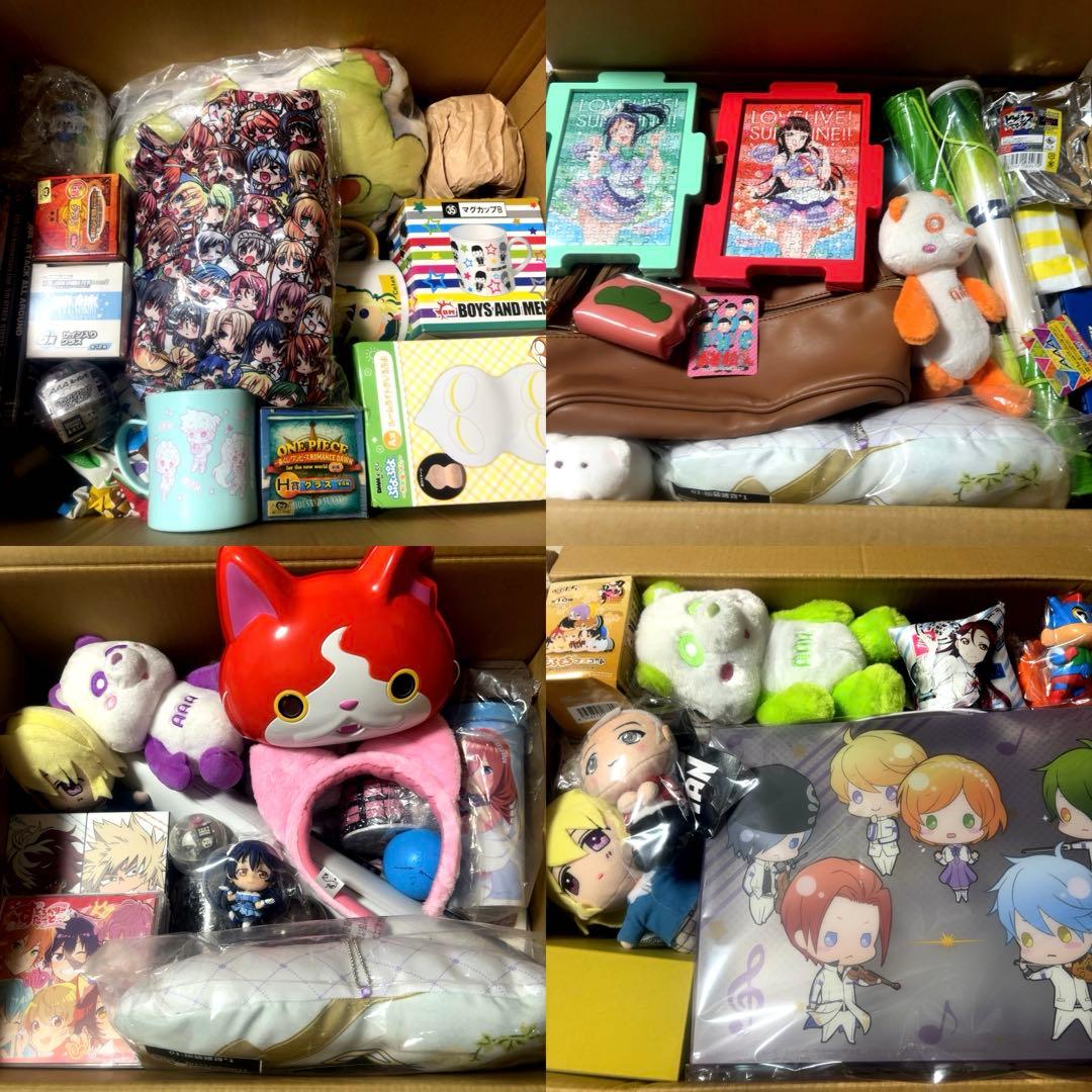 A.アニメグッズ キャラクター ノンジャンル 雑貨 大量まとめ売り 200点以上