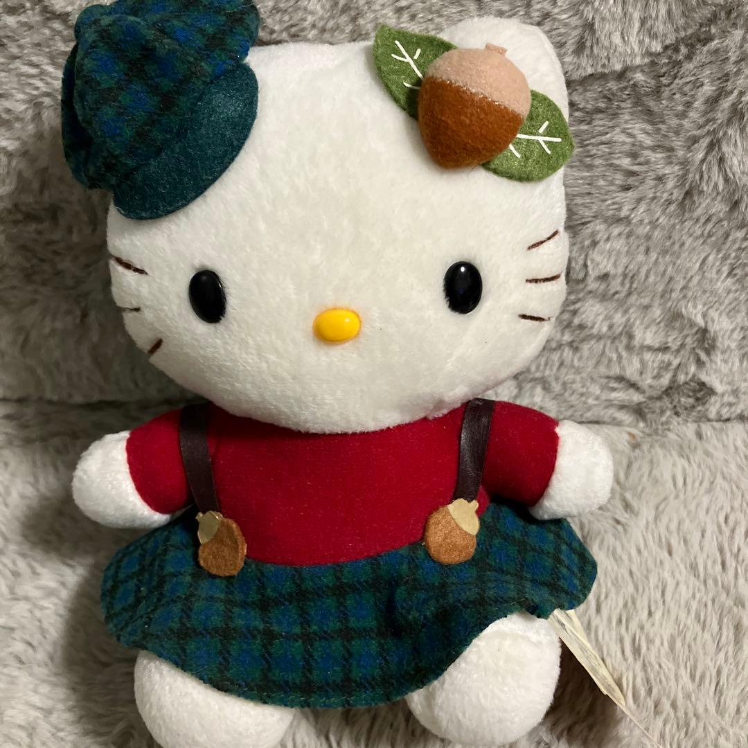 ハローキティ　レトロぬいぐるみ　どんぐり