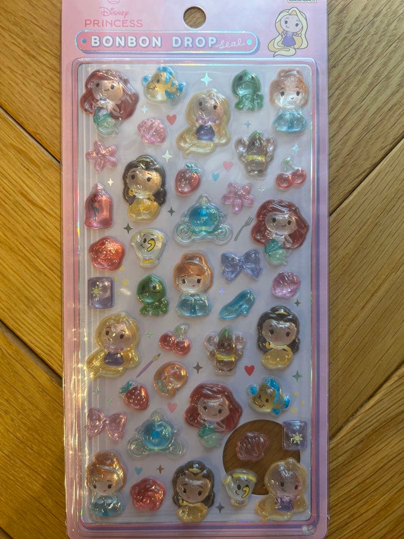 正規品★ボンボンドロップシール　ディズニー　4枚セット