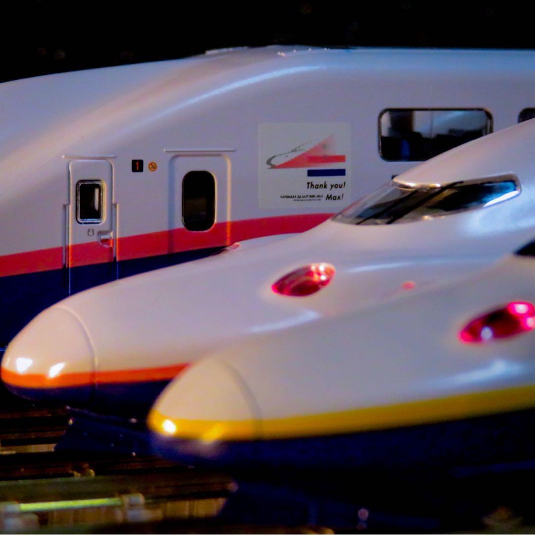 KATO E4系新幹線 Max 8両セット(最新ロット)【新品,未使用品】