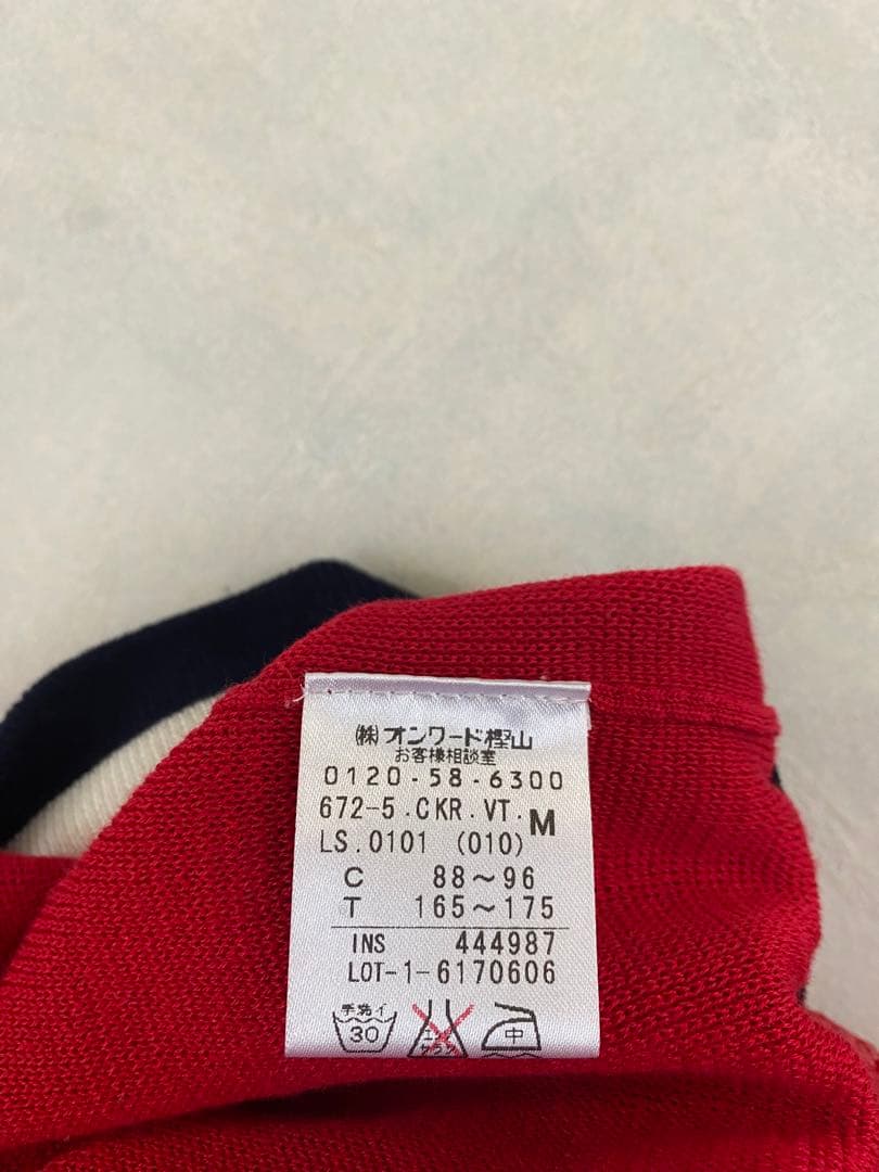 美品 23区GOLF フルジップ コットン ニット セーター M メンズ ゴルフ