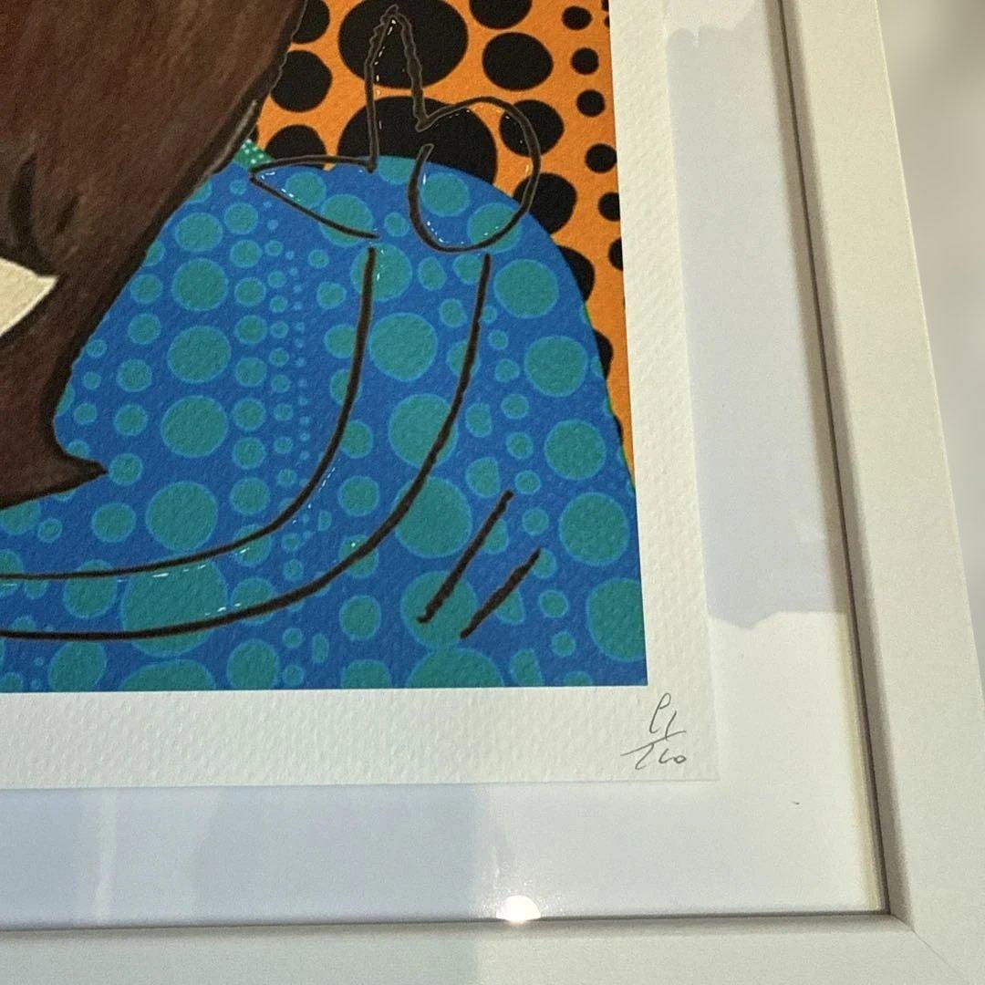 DEATH NYC 世界100枚限定　現代アートポスター　奈良美智　草間弥生