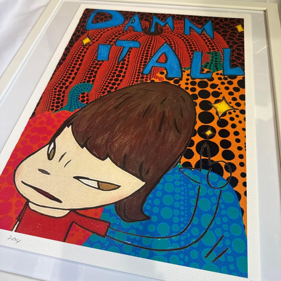 DEATH NYC 世界100枚限定　現代アートポスター　奈良美智　草間弥生