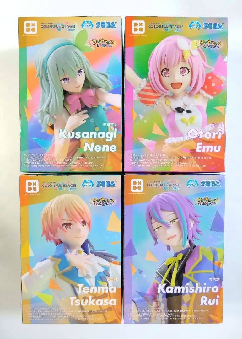 【ワンダショ】【ビビバス】Desktop　フィギュア　８種セット