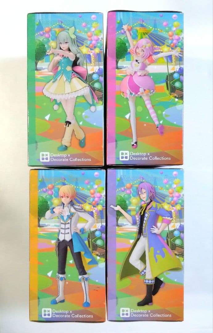【ワンダショ】【ビビバス】Desktop　フィギュア　８種セット