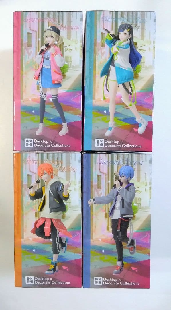 【ワンダショ】【ビビバス】Desktop　フィギュア　８種セット