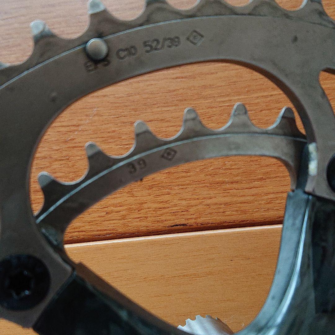 カンパレコード カーボンクランク 170mm