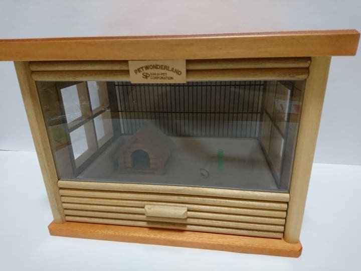 ハムスター 日本製 アクリル板付木製飼育ケースセット 新品未使用