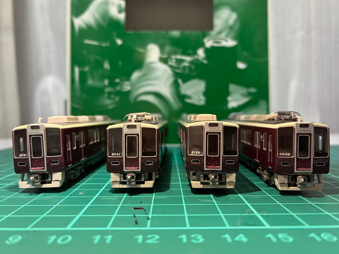 素人加工 松本商事特製品 阪急8040型 8040F+8041F 4両編成