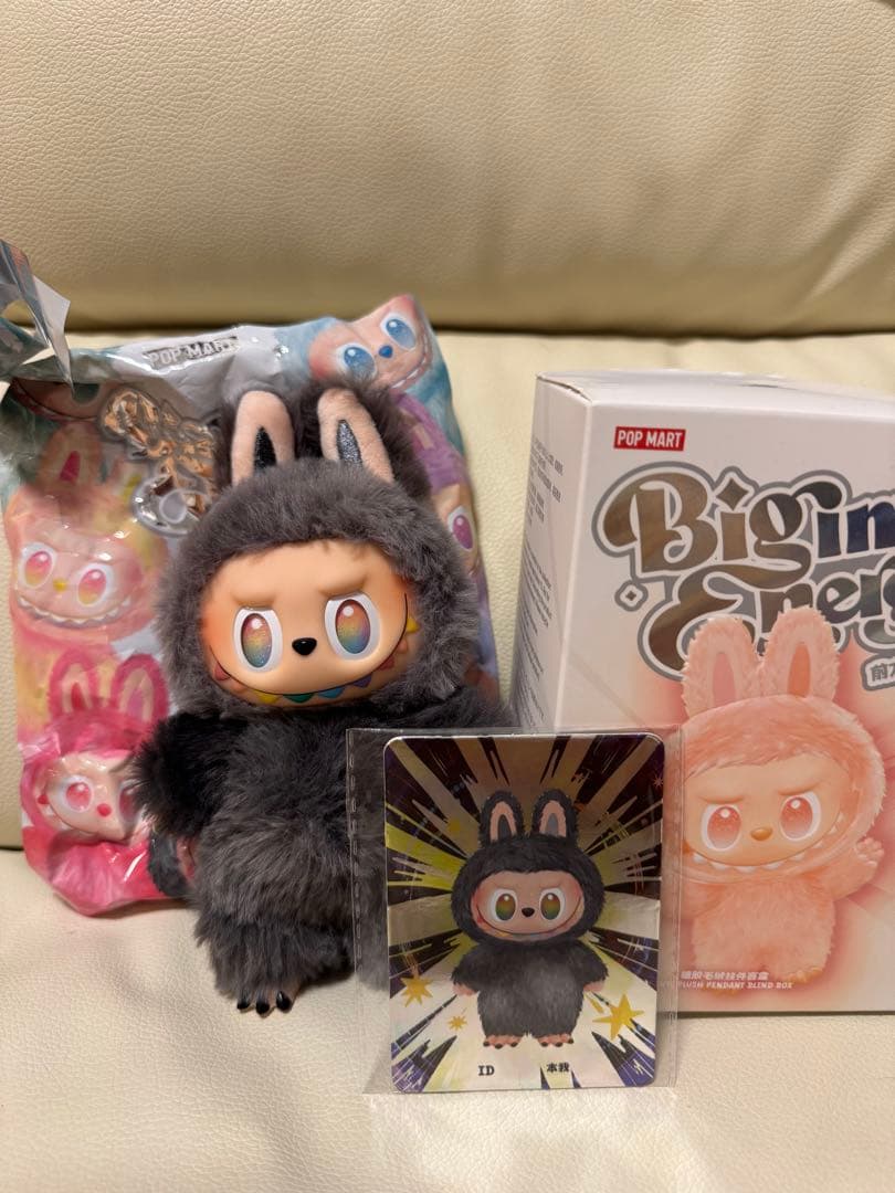 正規品 ラブブ エナジー ID本我 シークレート ぬいぐるみ labubu