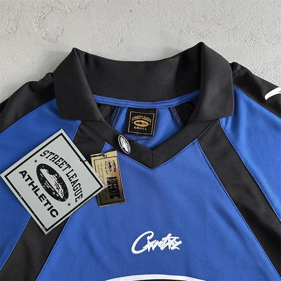 シャツ Corteiz Alcatraz Football Jersey - Blue