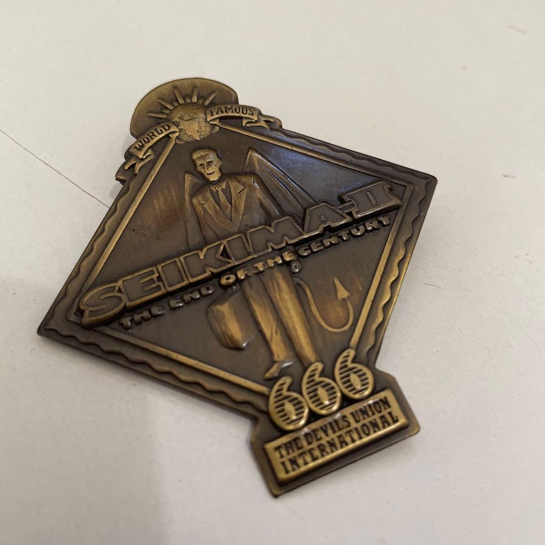 聖飢魔Ⅱ ブローチ THE END OF THE CENTURY
