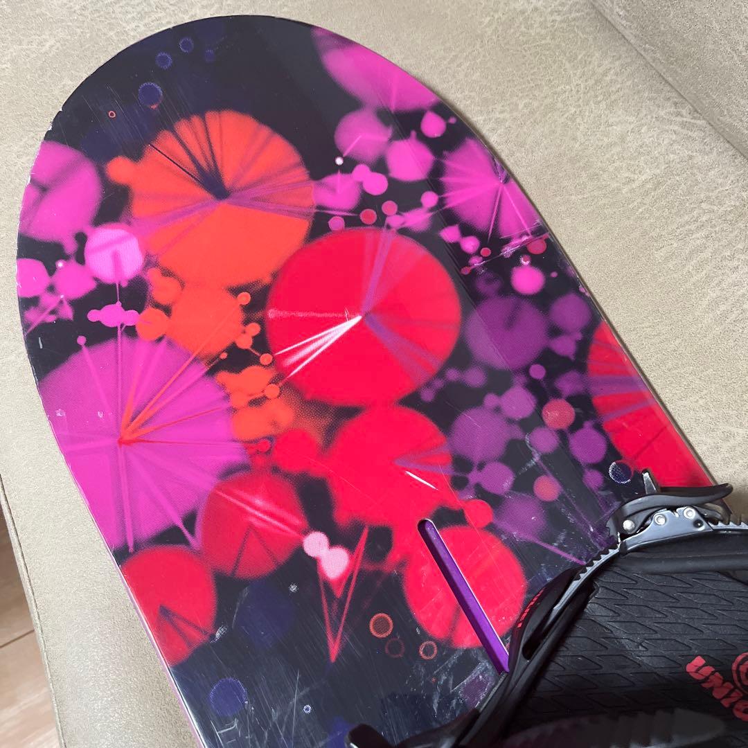 BURTON GENIE 142 FLATTOP×UNION Juliet M