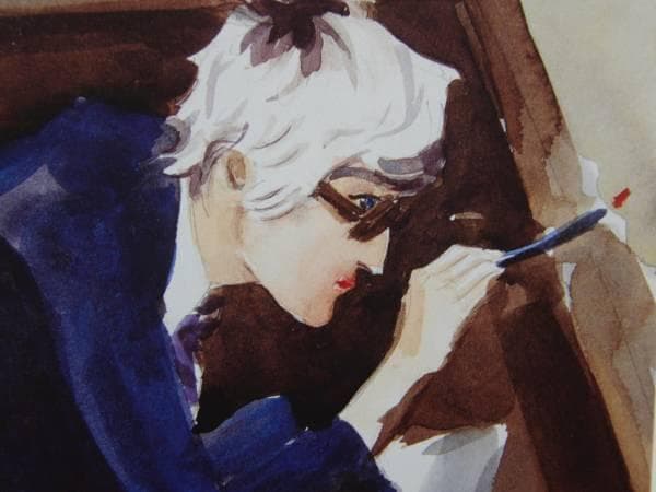 Elizabeth Peyton、David Hockney、希少な画集より