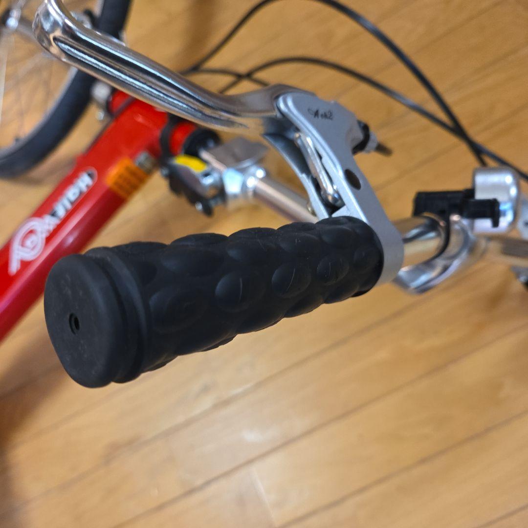 ジャイアントHalfway　(ハーフウェイ)　折りたたみ自転車　カラー赤レッド