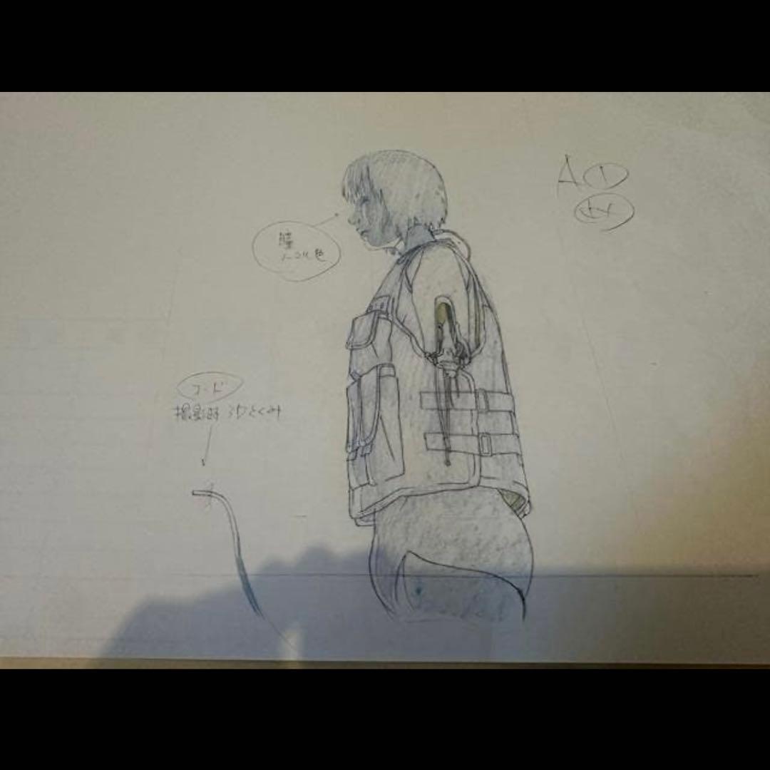 攻殻機動隊展　先行公開入場チケット特典 フィルム　ステッカー　セル画カット