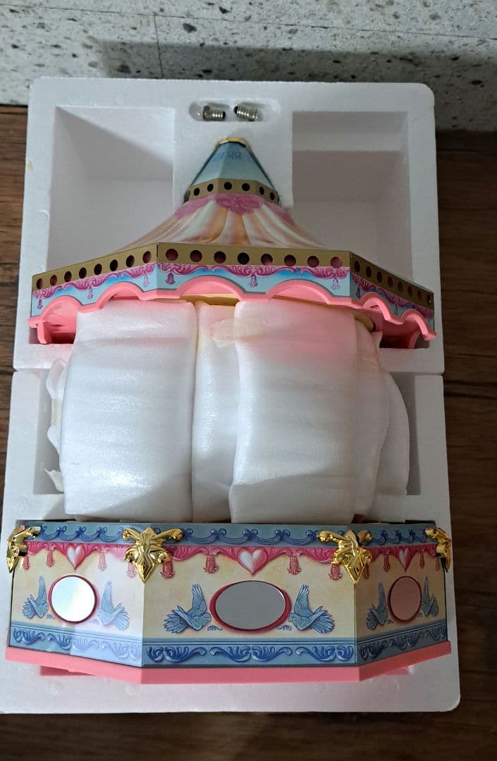 スヌーピー 陶器 吉徳 オルゴール カセット メリーゴーランド ブリキ