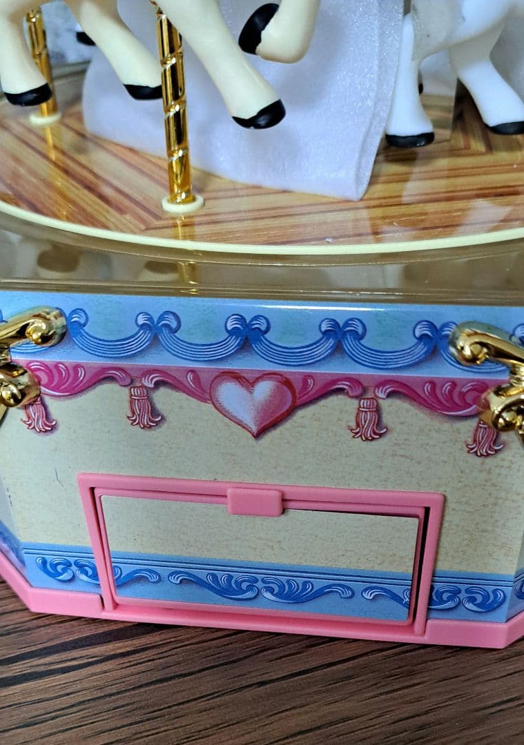 スヌーピー 陶器 吉徳 オルゴール カセット メリーゴーランド ブリキ