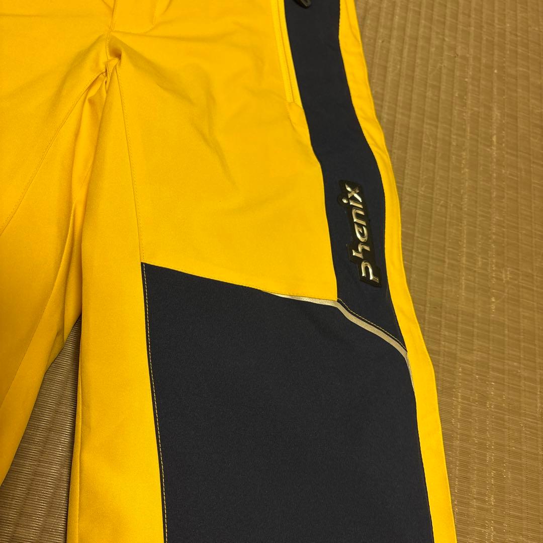 Phenix ジュニア150 スキーウェア イエロー/ネイビーPFAG20T00