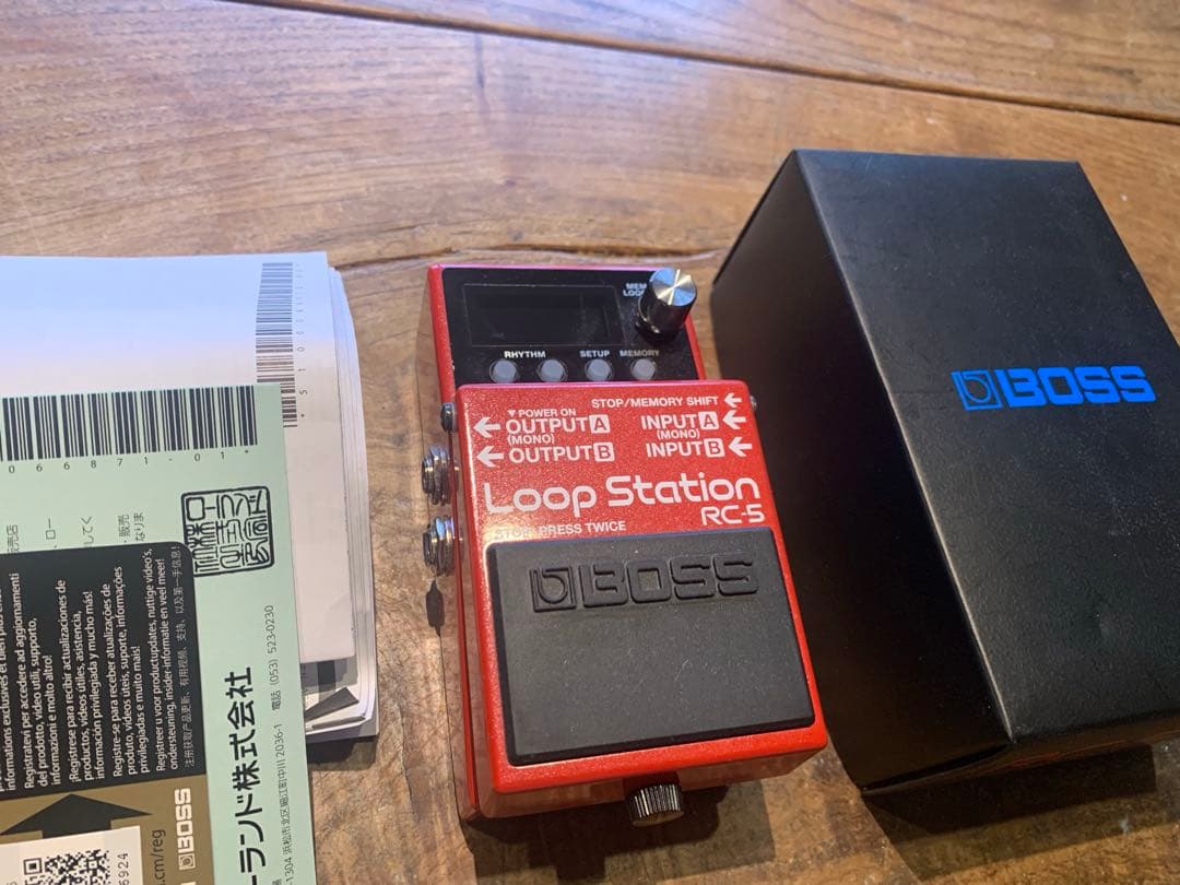 boss rc5 ルーパー