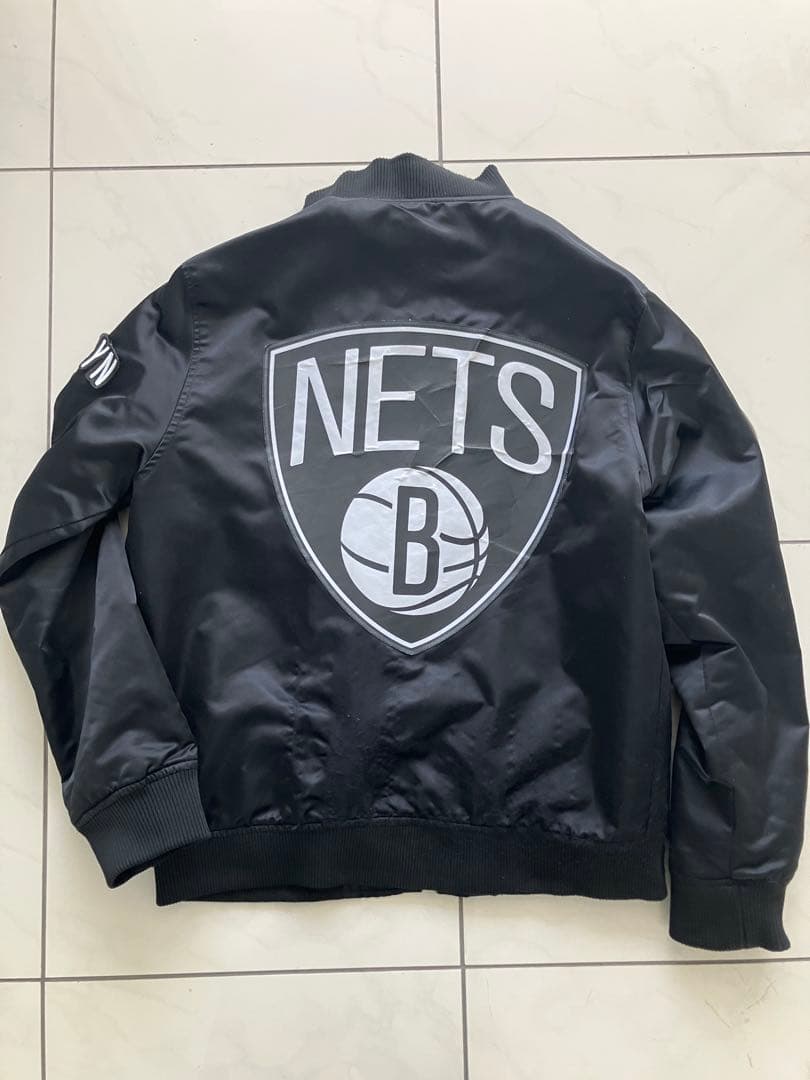 NBA ブルックリン　ネッツ　ジャケット　blooklyn NETS バスケ