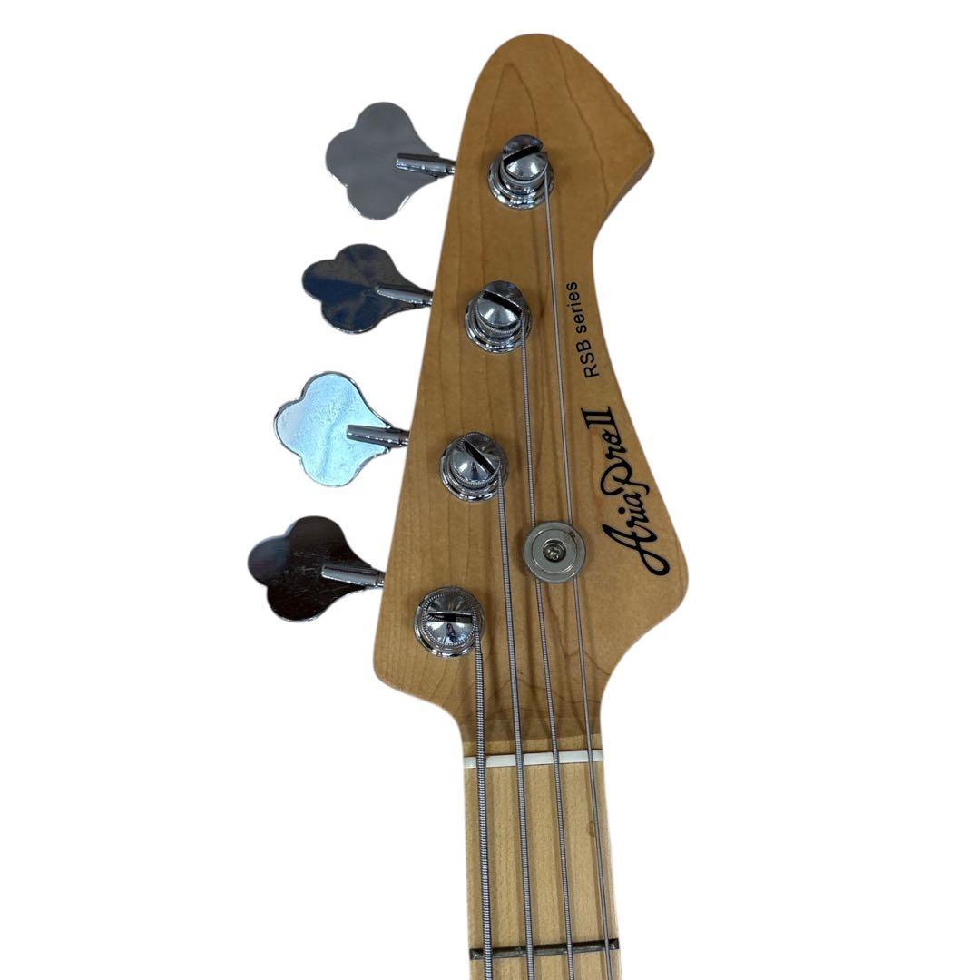 ◆Aria pro II RSB-618 4弦　ブラック　エレキギター