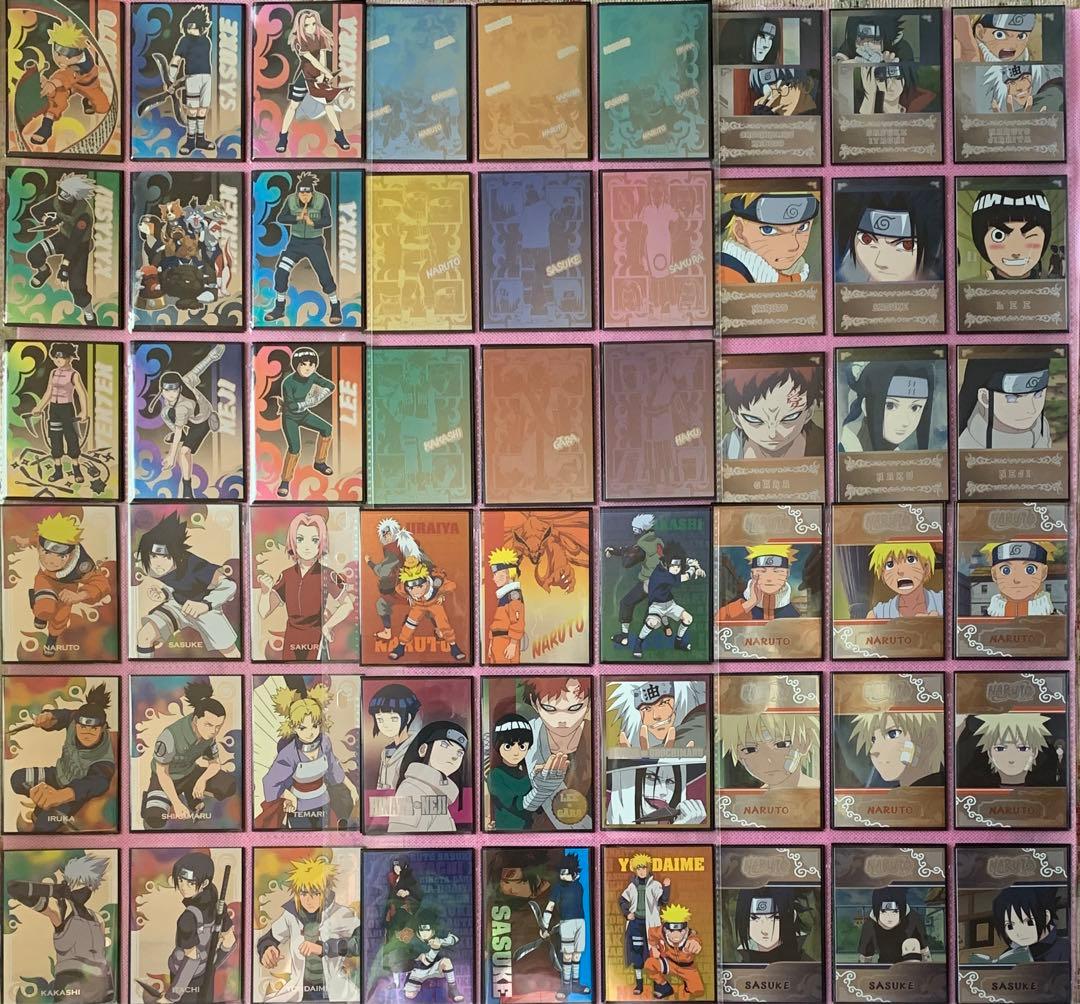 NARUTO ナルト トレカ シール アイス クリアカード 685枚セット