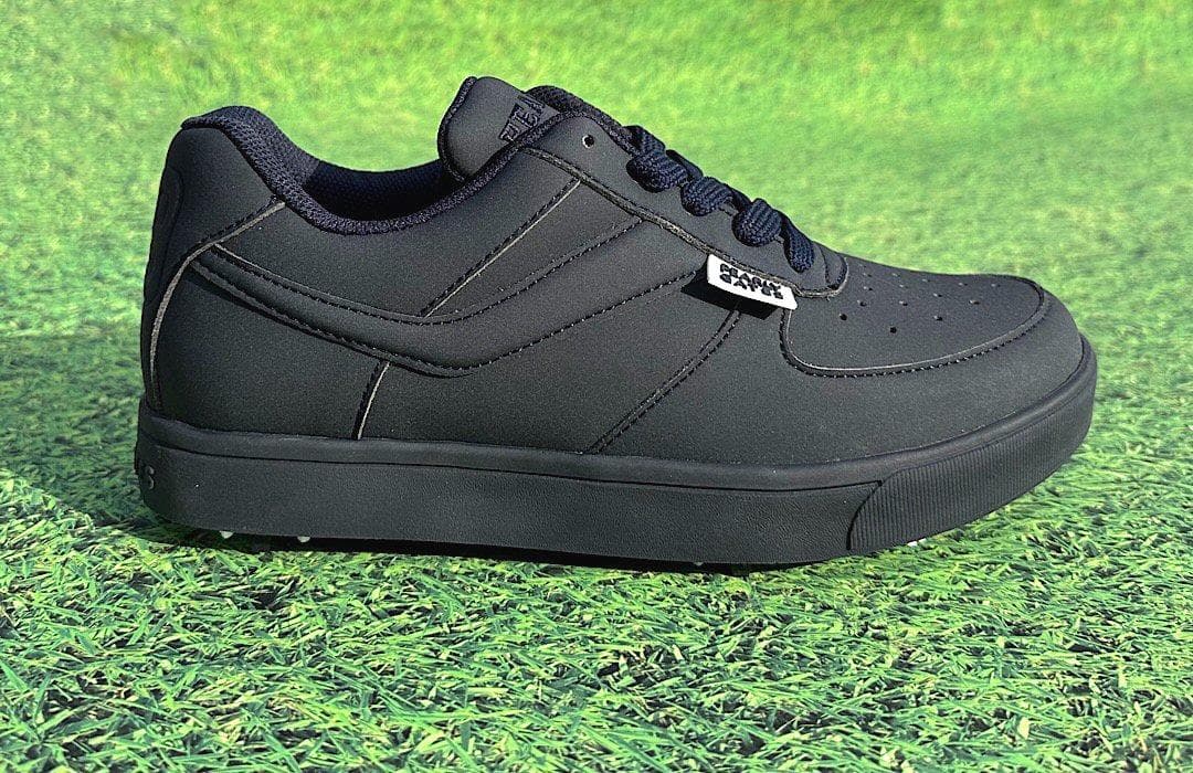 新品正規品 パーリーゲイツ 定価28600円 ゴルフシューズ 紺 24.5cm