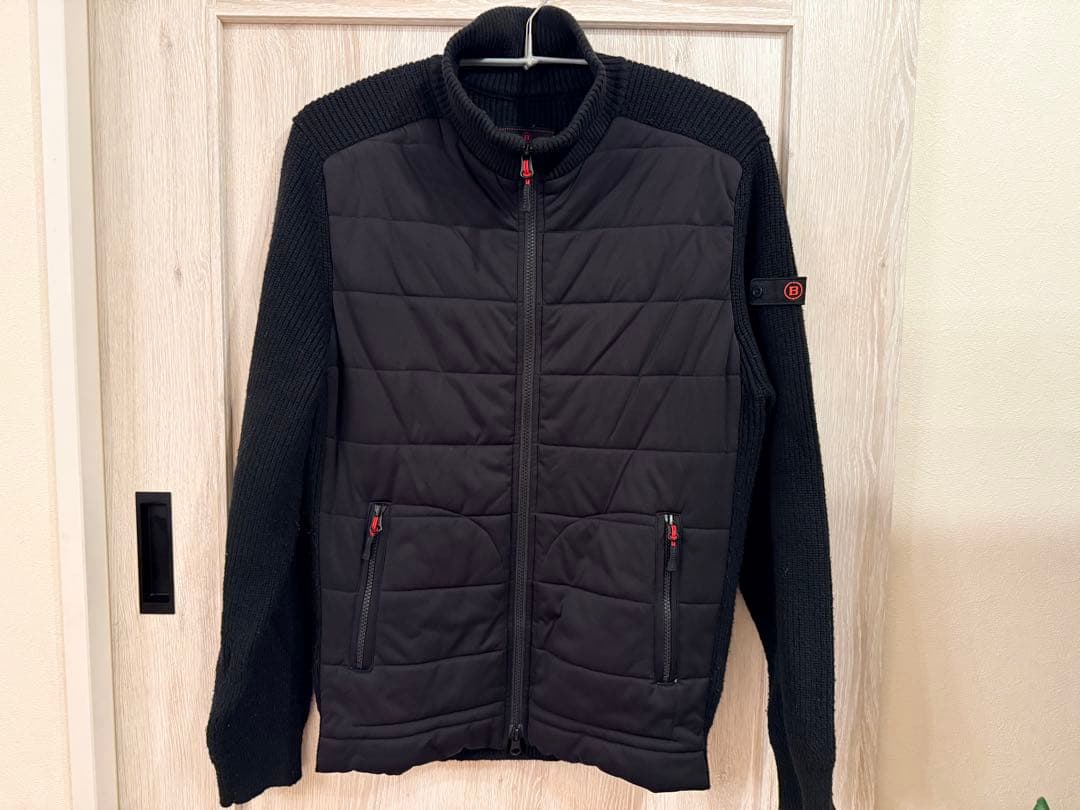 【BRIEFING GOLF】ダウン×防風ウール ハイブリッドジャケット　M