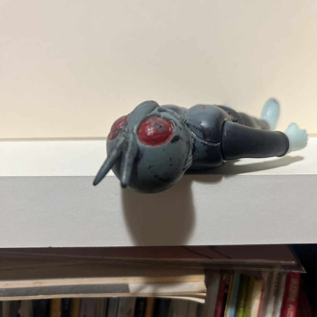 旧バンダイ製 仮面ライダー ソフビ フィギュア 当時物