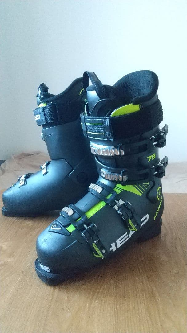HEAD ADVANT 75 スキーブーツ ブラック/グリーン