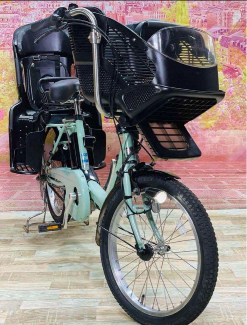 K2000 電動自転車パナソニック ギュット 子供乗せ 20インチ 送料無料