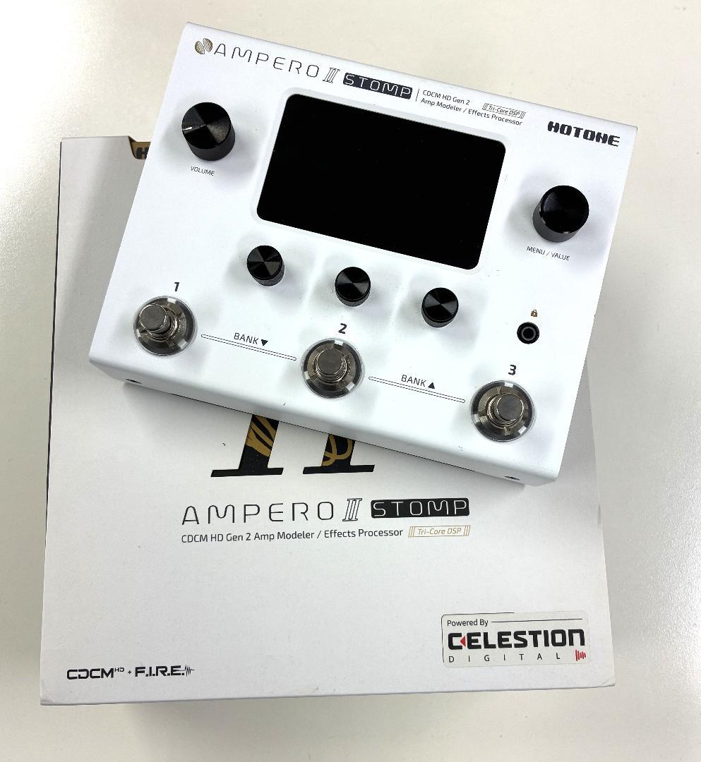 Hotone AMPERO II STOMP ギターエフェクター 完動美品