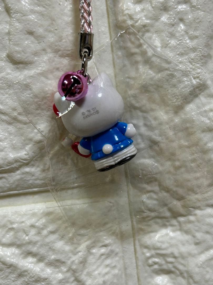【希少】ご当地キティ 体育会系 帰宅部 根付ストラップ