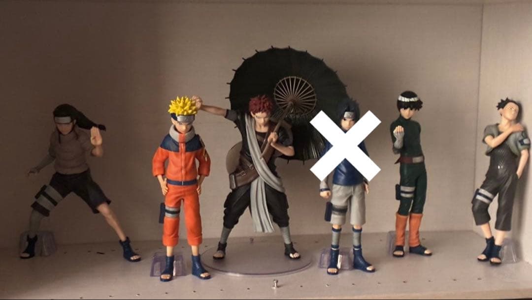 NARUTO ナルト 一番くじ 中忍試験編 5個セット