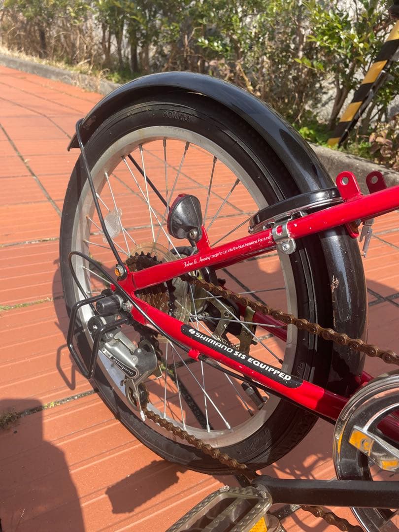 PROVROS P-206折りたたみ自転車（20インチ、シマノ6段変速）