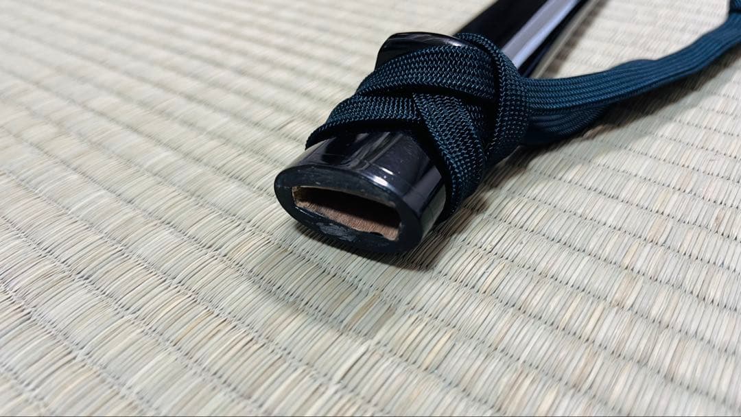 模造刀 拵え 短刀 二重刃文 御守刀 出鮫柄 儀礼刀 居合刀 251012-2