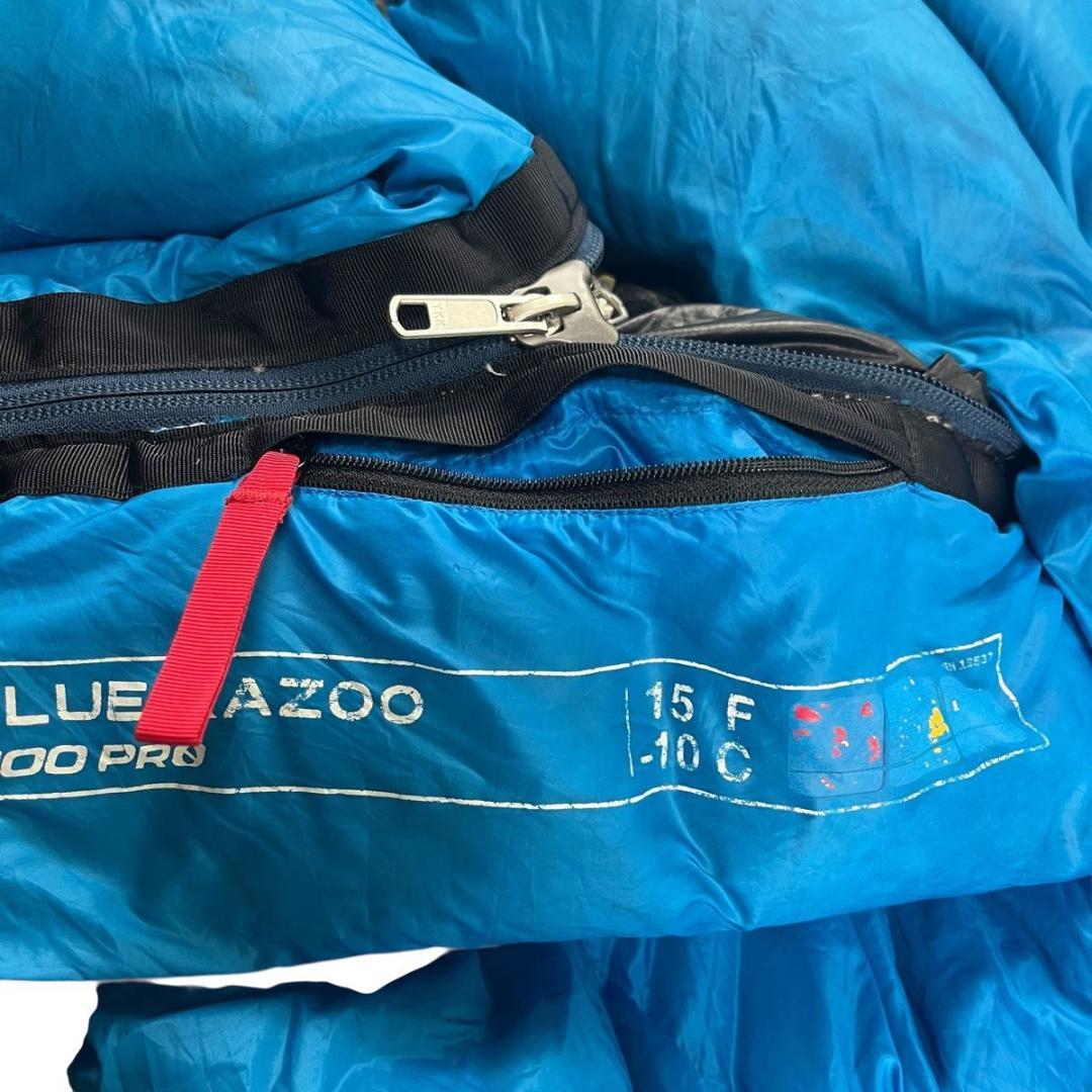 名作シュラフ THE NORTH FACE Blue Kazoo 700 Pro