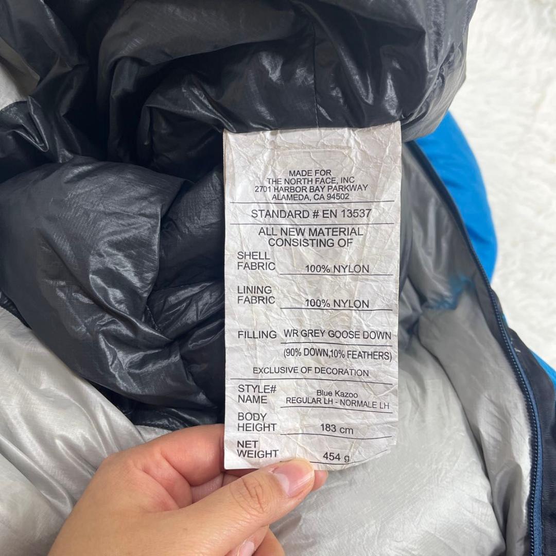 名作シュラフ THE NORTH FACE Blue Kazoo 700 Pro